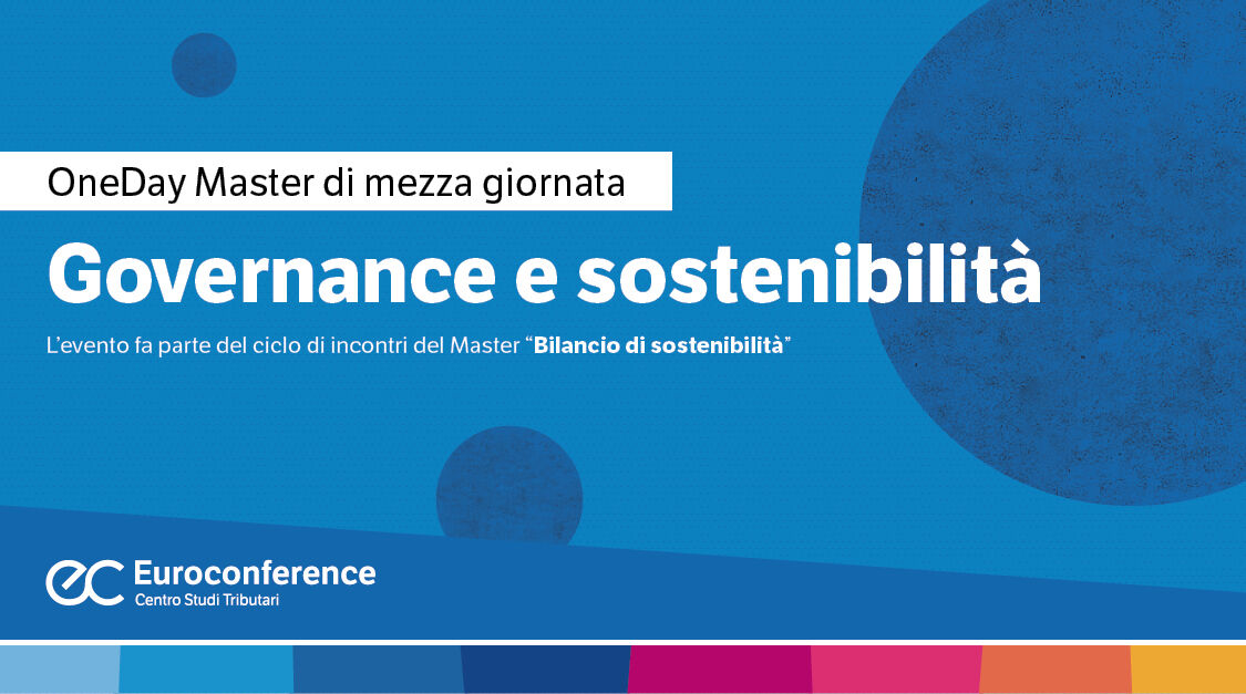 Immagine Governance e sostenibilità | Euroconference